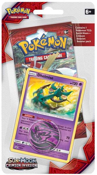 Crimson Invasion Single Pack Blister [Dhelmise] - Pokémon