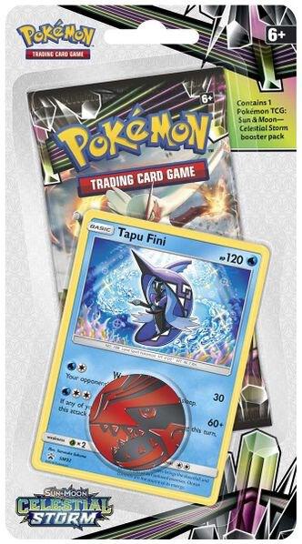 Celestial Storm Single Pack Blister [Tapu Fini] - Pokémon