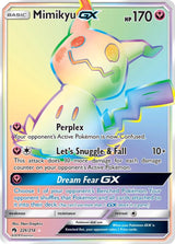 Mimikyu GX (Secret) - Pokémon
