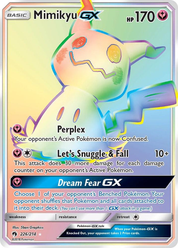 Mimikyu GX (Secret) - Pokémon