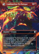Combustion Technique (Borderless) - Magic: The Gathering