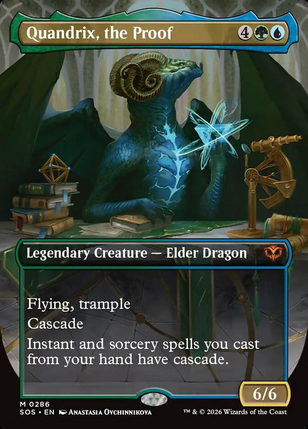 Quandrix, the Proof (Borderless) - Magic: The Gathering