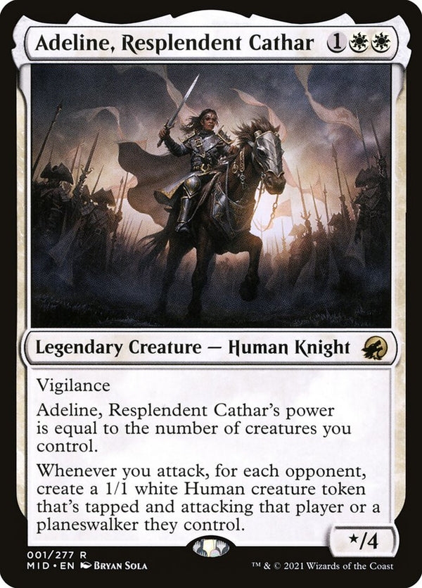 Adeline, Resplendent Cathar - Magic: The Gathering