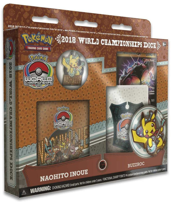 2018 World Championship Deck: Naohito Inoue (Buzzroc) - Pokémon