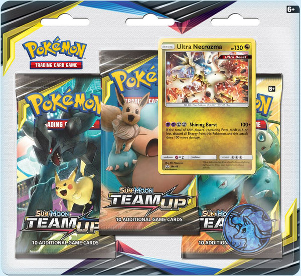 Team Up 3 Pack Blister [Ultra Necrozma] - Pokémon