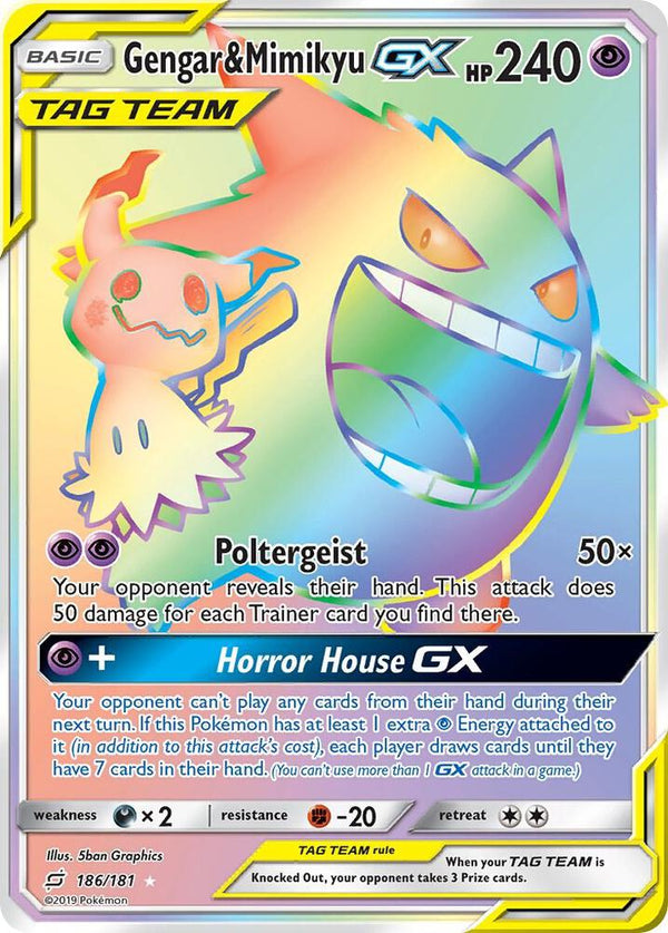 Gengar & Mimikyu GX (Secret) - Pokémon