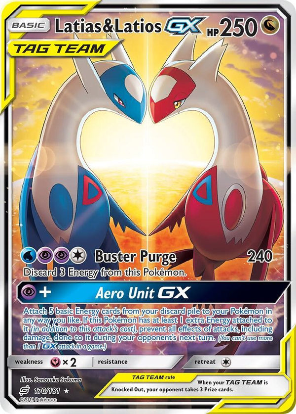 Latias & Latios GX (Alternate Full Art) - Pokémon