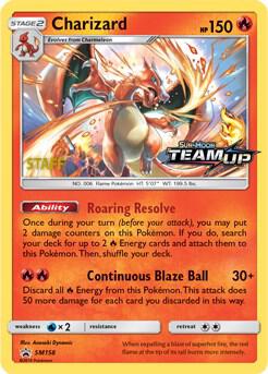 Charizard - SM158 [Staff] - Pokémon