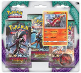 Guardians Rising 3 Pack Blister [Turtonator] - Pokémon