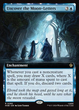 Uncover the Moon-Letters (Extended Art) (HOB 293) - Magic: The Gathering