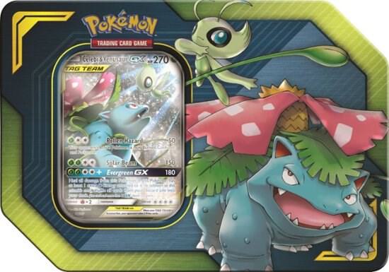 TAG TEAM Tin [Celebi & Venusaur GX] - Pokémon