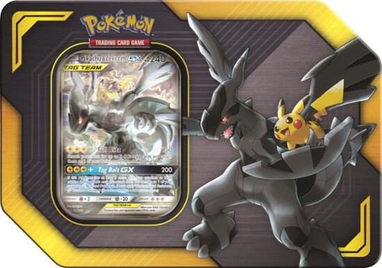 TAG TEAM Tin [Pikachu & Zekrom GX] - Pokémon