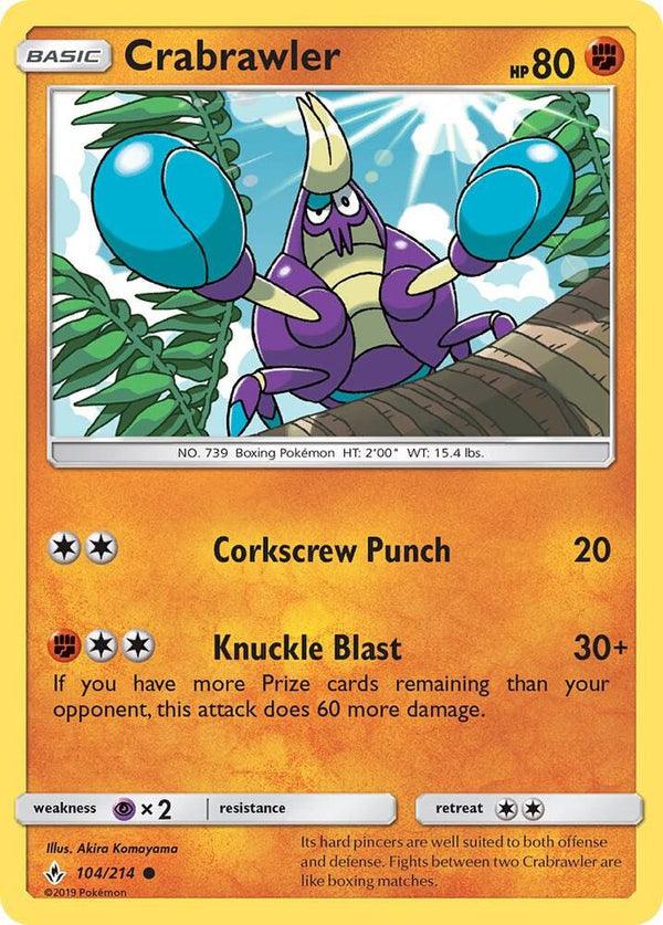 Crabrawler - Pokémon