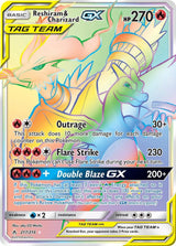 Reshiram & Charizard GX (Secret) - Pokémon