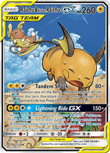 Raichu & Alolan Raichu GX (Alternate Full Art) - Pokémon