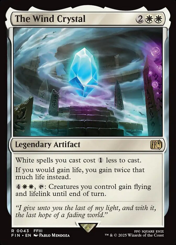The Wind Crystal (FIN 43) - Magic: The Gathering