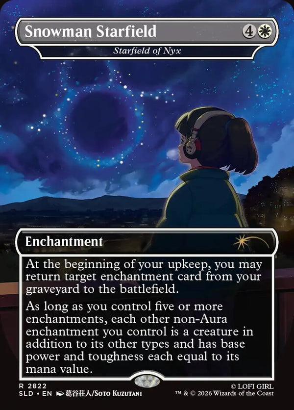 Snowman Starfield - Starfield of Nyx - Magic: The Gathering