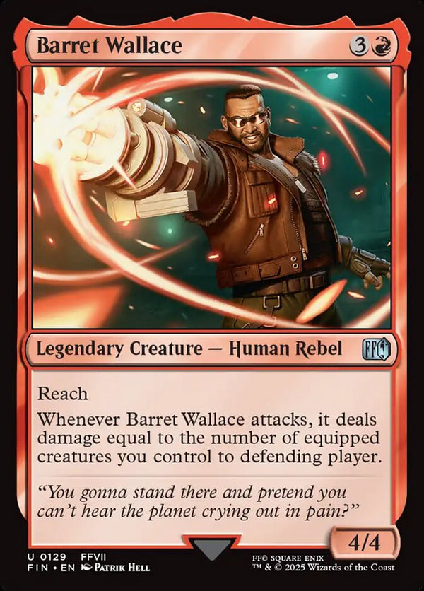 Barret Wallace - Magic: The Gathering