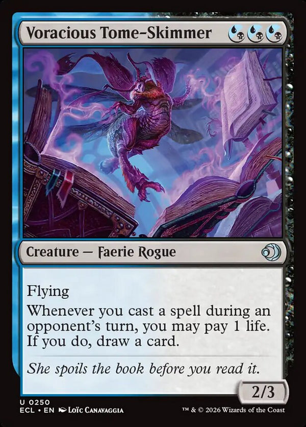 Voracious Tome-Skimmer - Magic: The Gathering