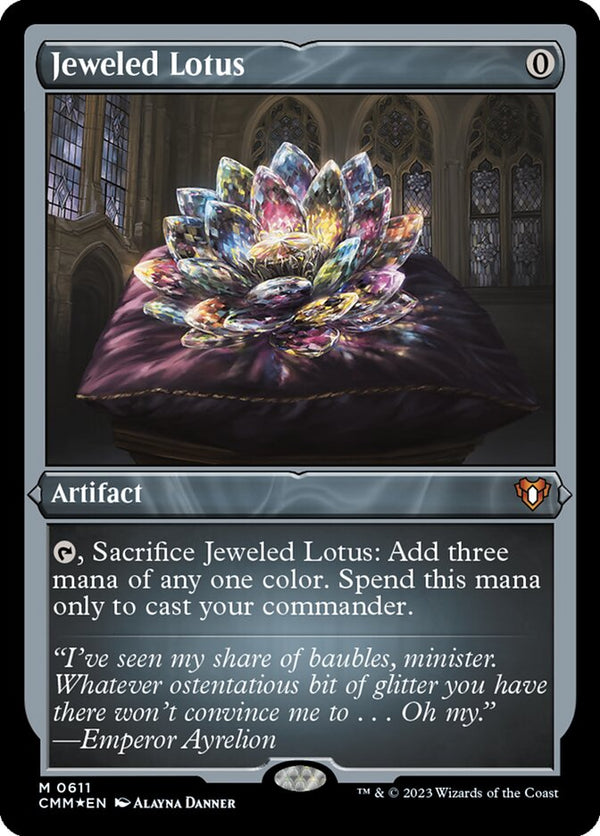 Jeweled Lotus (Foil Etched) - Magic: The Gathering