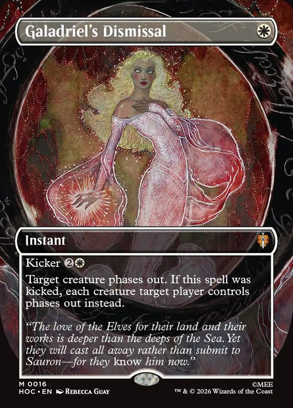 Galadriel's Dismissal (Borderless) - Magic: The Gathering