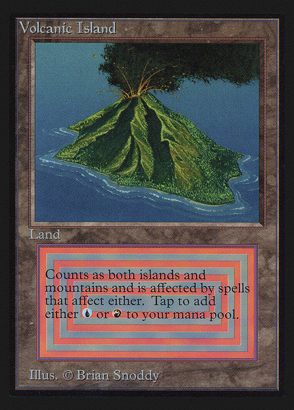 Volcanic Island (CE) - Magic: The Gathering