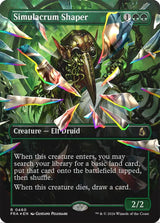 Simulacrum Shaper (Borderless) (Facet Foil) (FRA 460) - Magic: The Gathering
