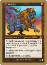 Masticore - 2000 Janosch Kuhn (UDS) - Magic: The Gathering