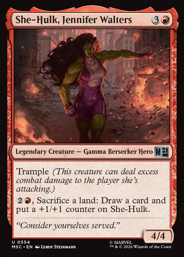 She-Hulk, Jennifer Walters - Magic: The Gathering