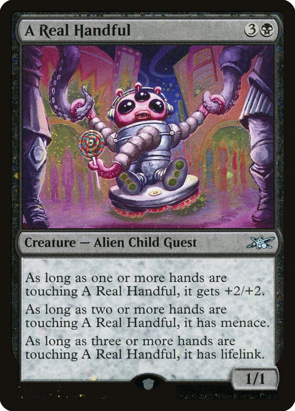 A Real Handful (Galaxy Foil) - Magic: The Gathering