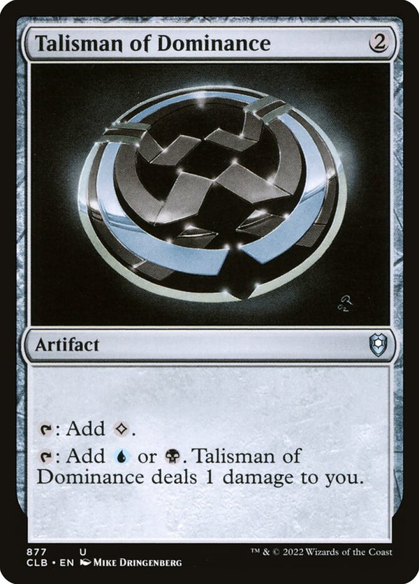 Talisman of Dominance - Magic: The Gathering