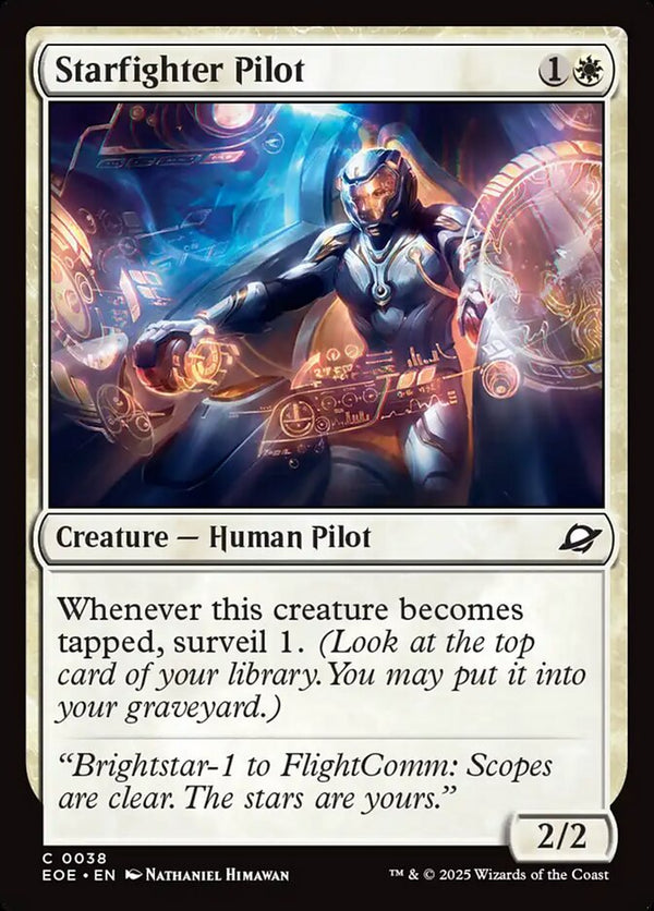 Starfighter Pilot - Magic: The Gathering