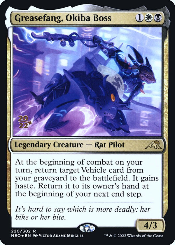 Greasefang, Okiba Boss - Magic: The Gathering