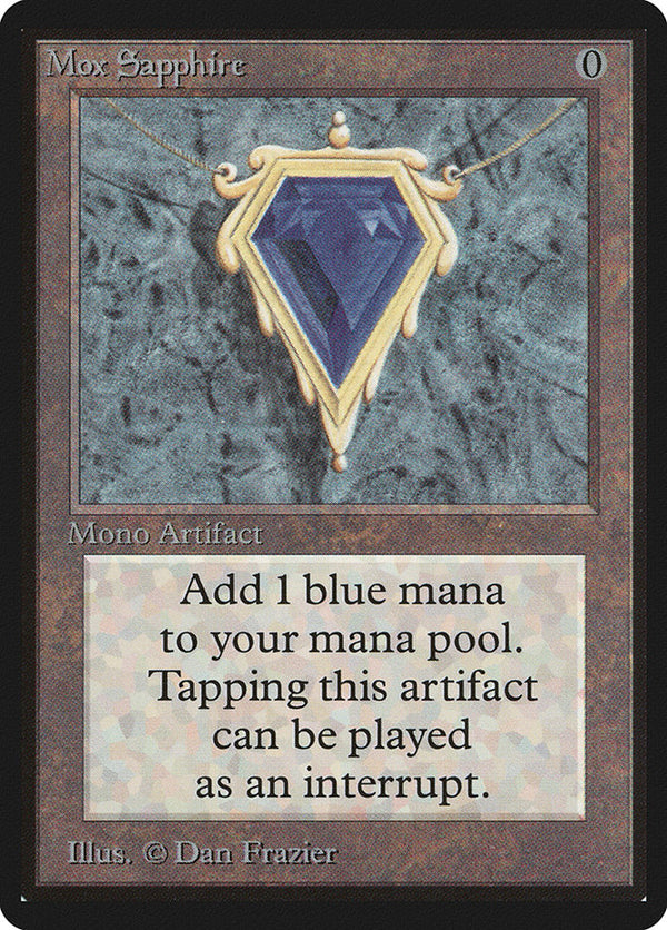 Mox Sapphire - Magic: The Gathering