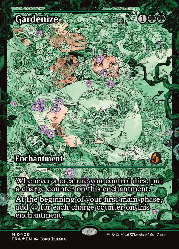 Gardenize (Showcase) (0406) (FRA 406) - Magic: The Gathering
