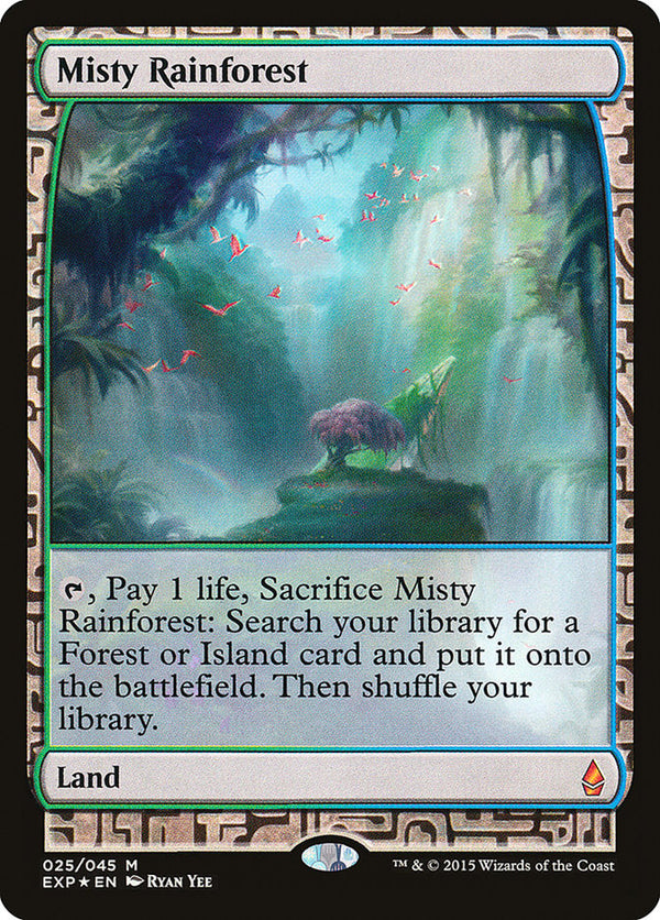 Misty Rainforest - Magic: The Gathering
