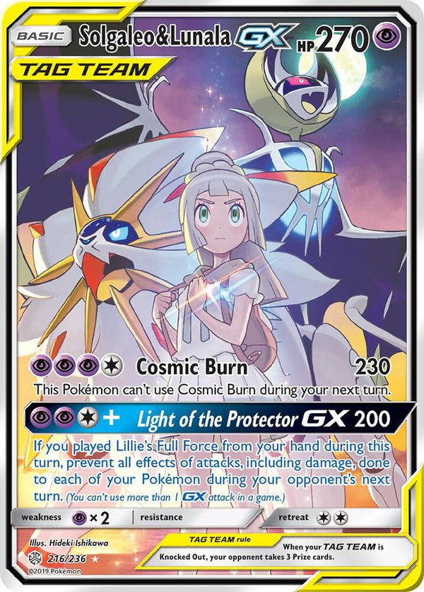 Solgaleo & Lunala GX (Full Art) - Pokémon