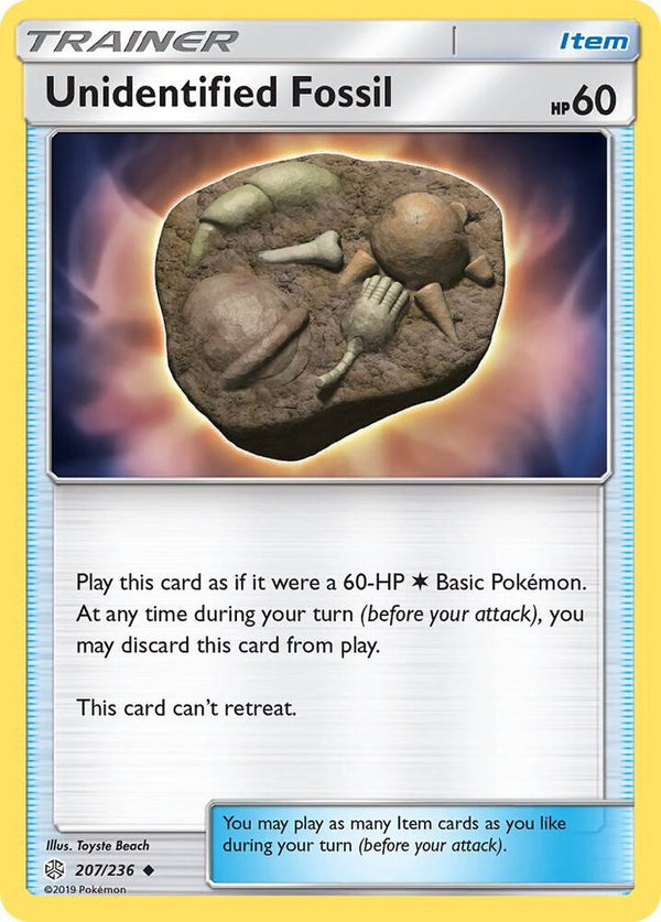 Unidentified Fossil - Pokémon
