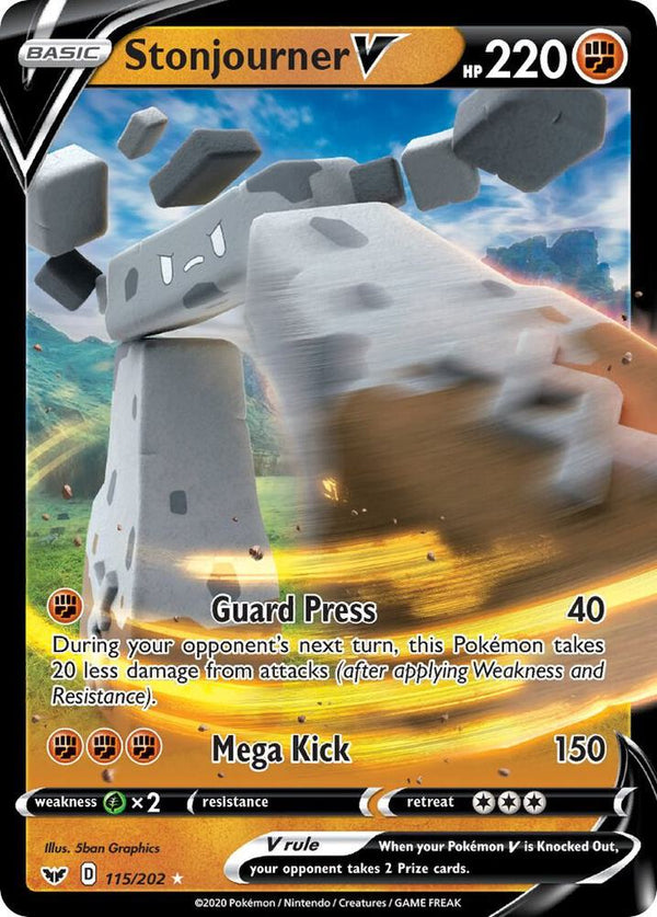 Stonjourner V - Pokémon