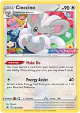 Cinccino - SWSH009 (Prerelease) [Staff] - Pokémon