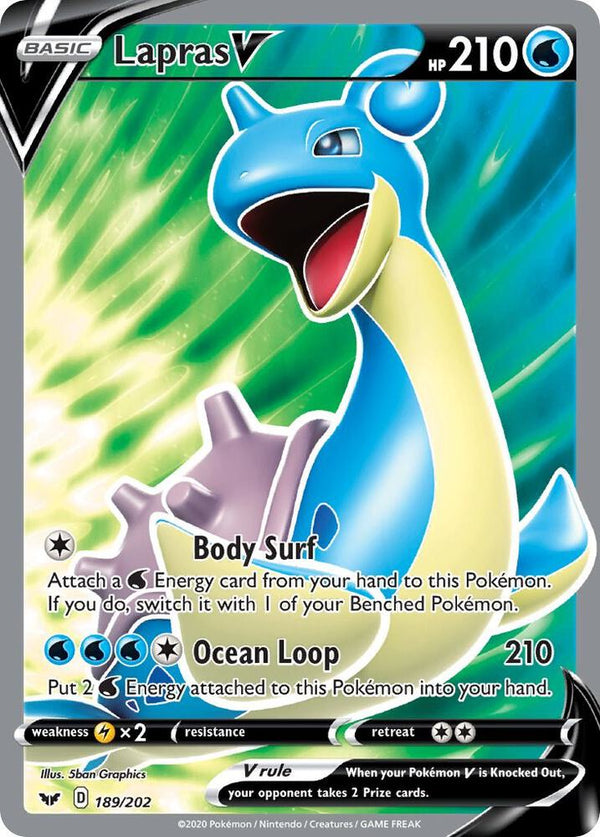 Lapras V (Full Art) - Pokémon