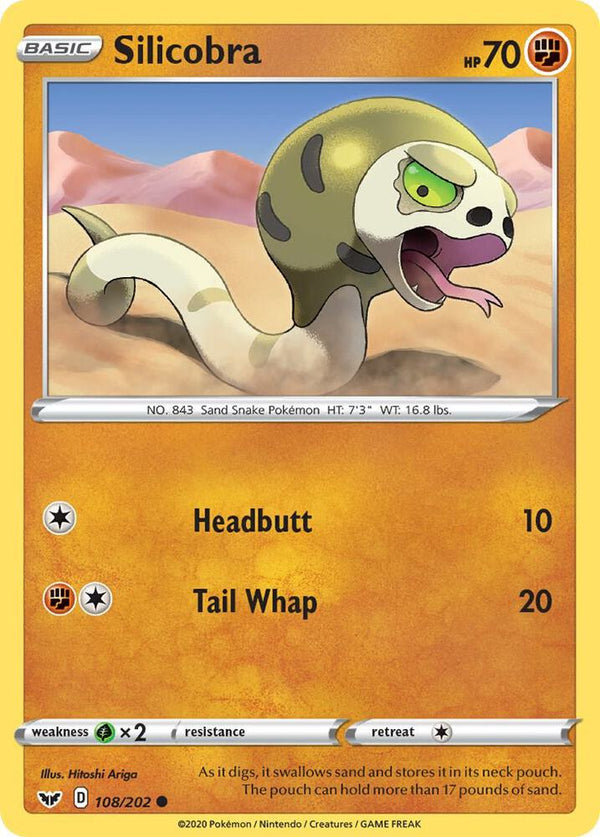 Silicobra (108) - Pokémon