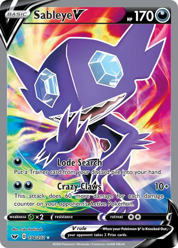 Sableye V (Full Art) - Pokémon