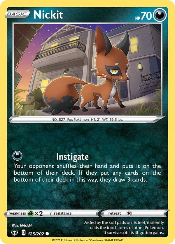 Nickit - Pokémon