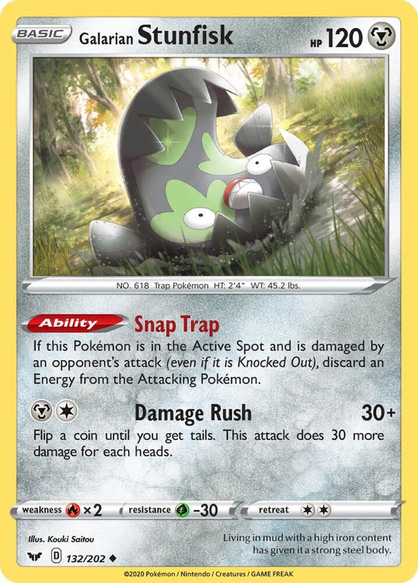 Galarian Stunfisk - Pokémon