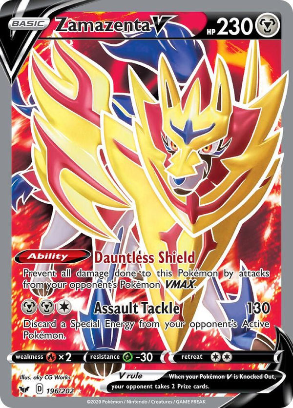 Zamazenta V (Full Art) - Pokémon