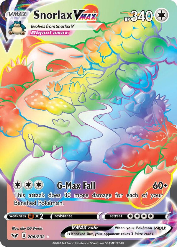 Snorlax VMAX (Secret) - Pokémon