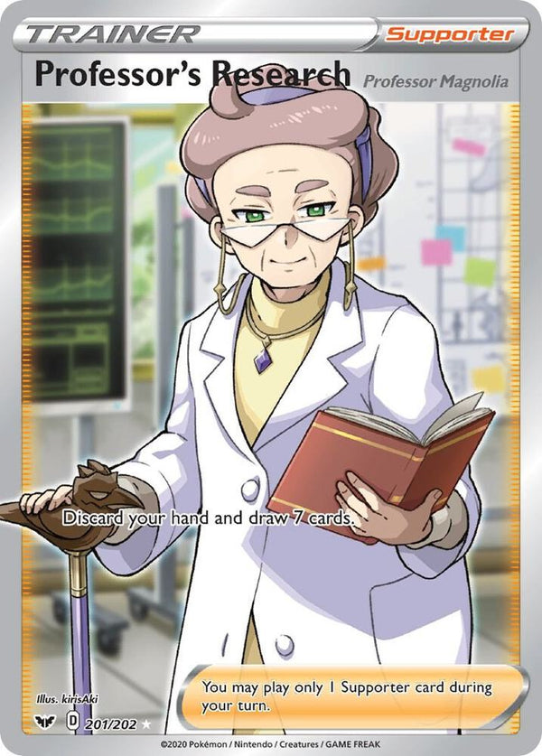 Professor's Research (Full Art) - Pokémon