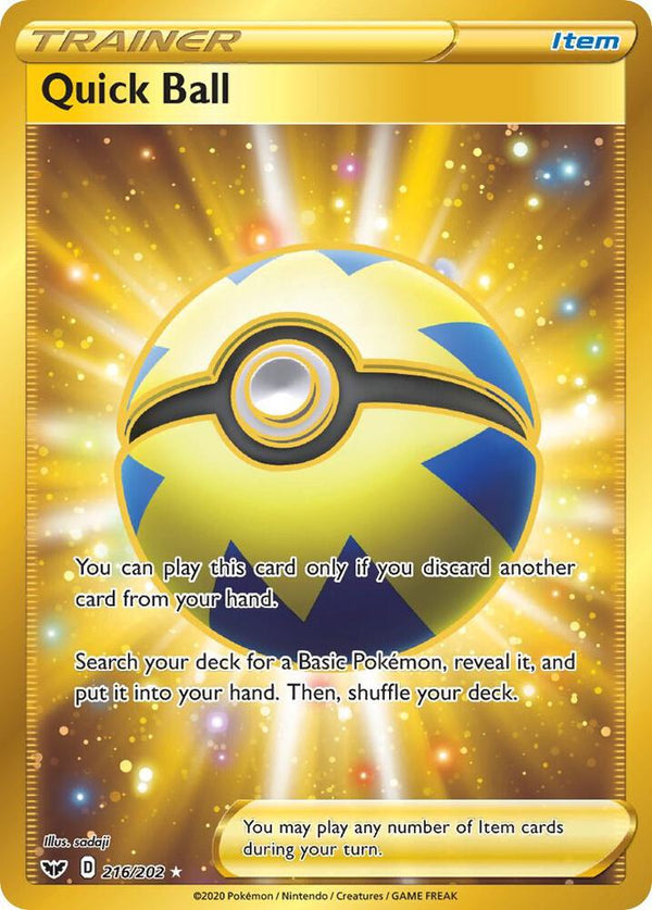 Quick Ball (Secret) - Pokémon