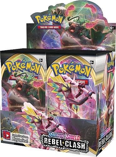Rebel Clash Booster Box - Pokémon